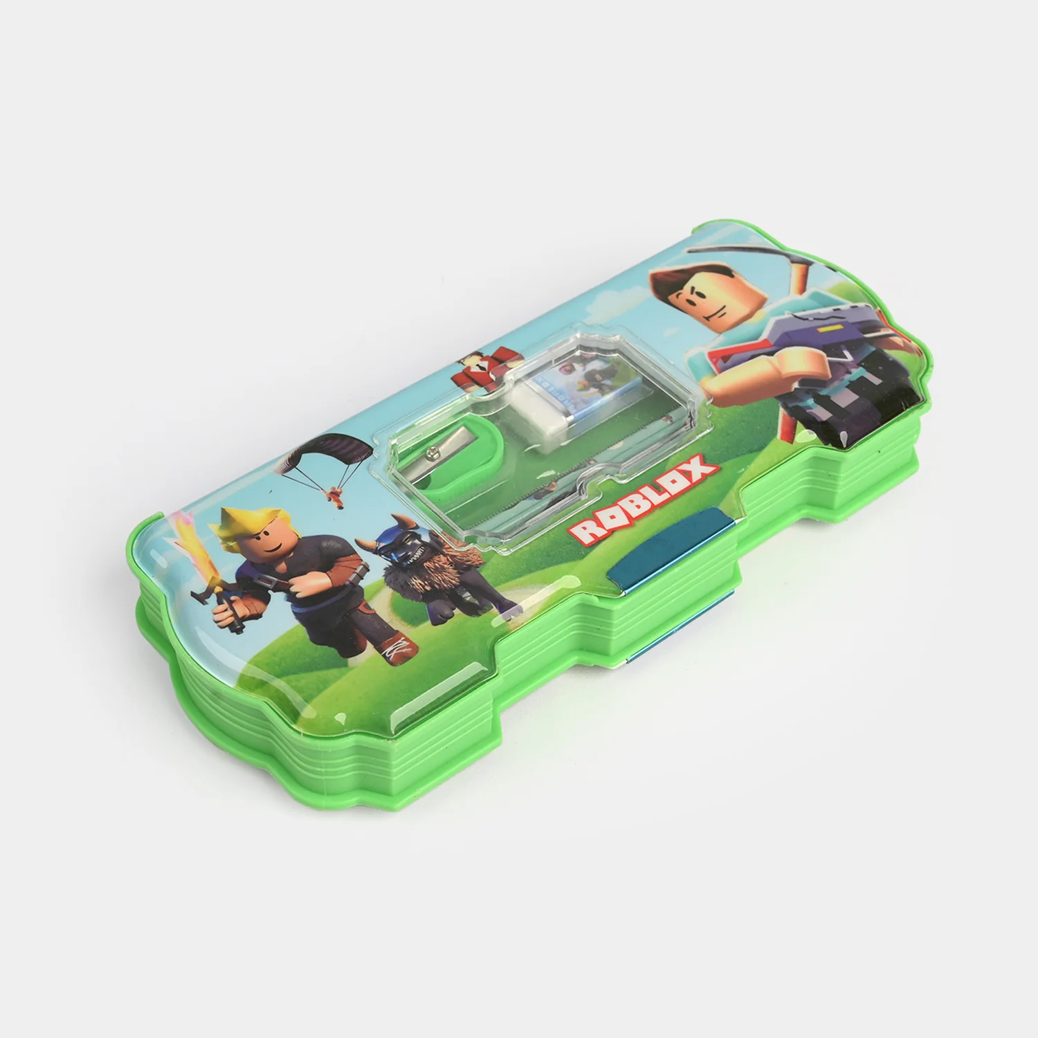 Double-Sided Magnetic Pencil Box for Kids