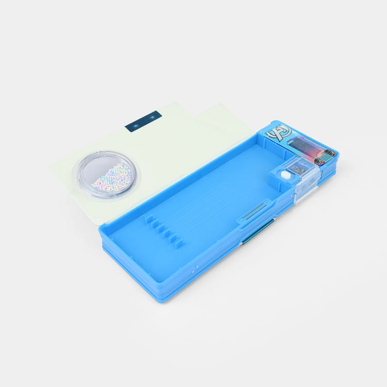 Double-Sided Magnetic Pencil Box for Kids - Image 2