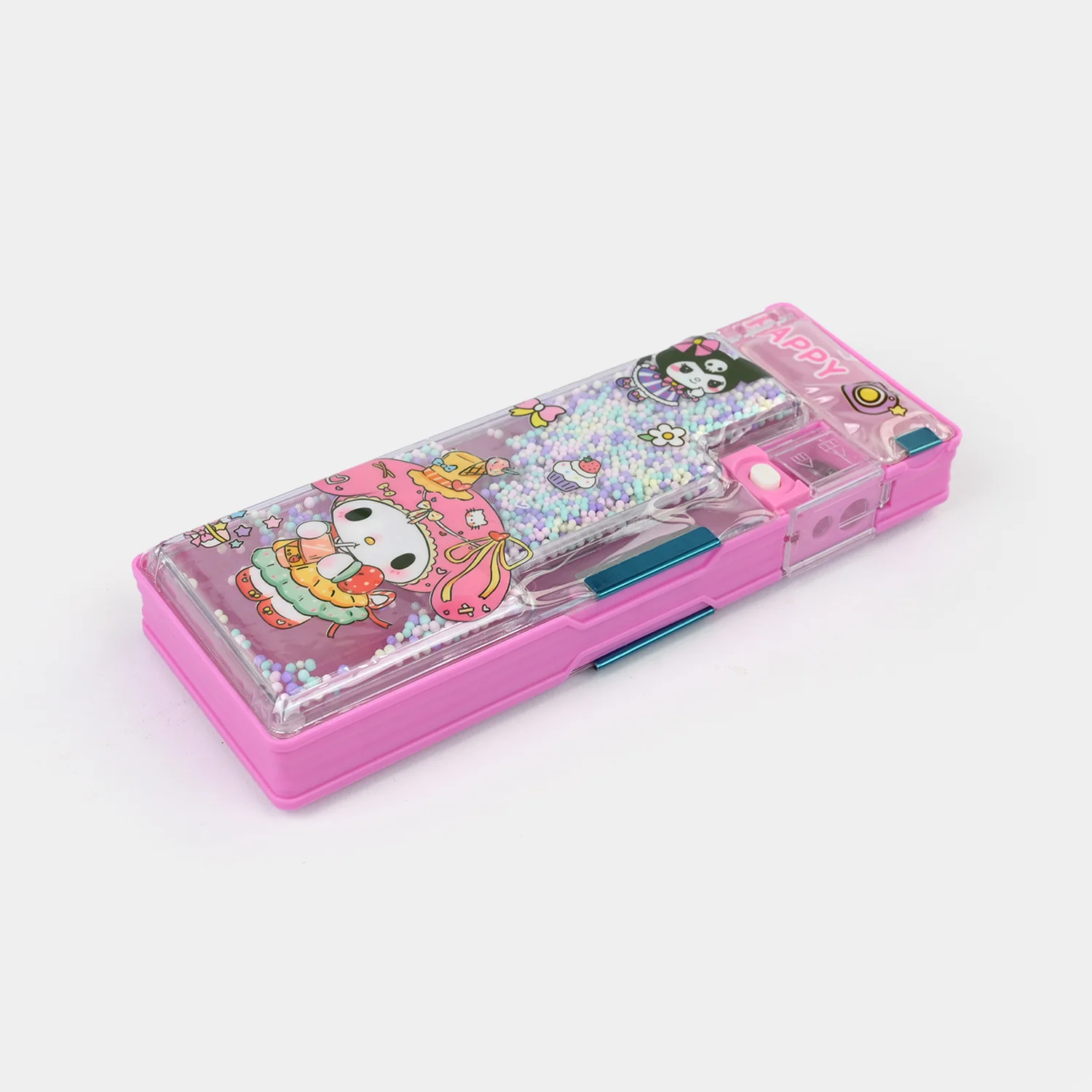 Double-Sided Magnetic Pencil Box for Kids