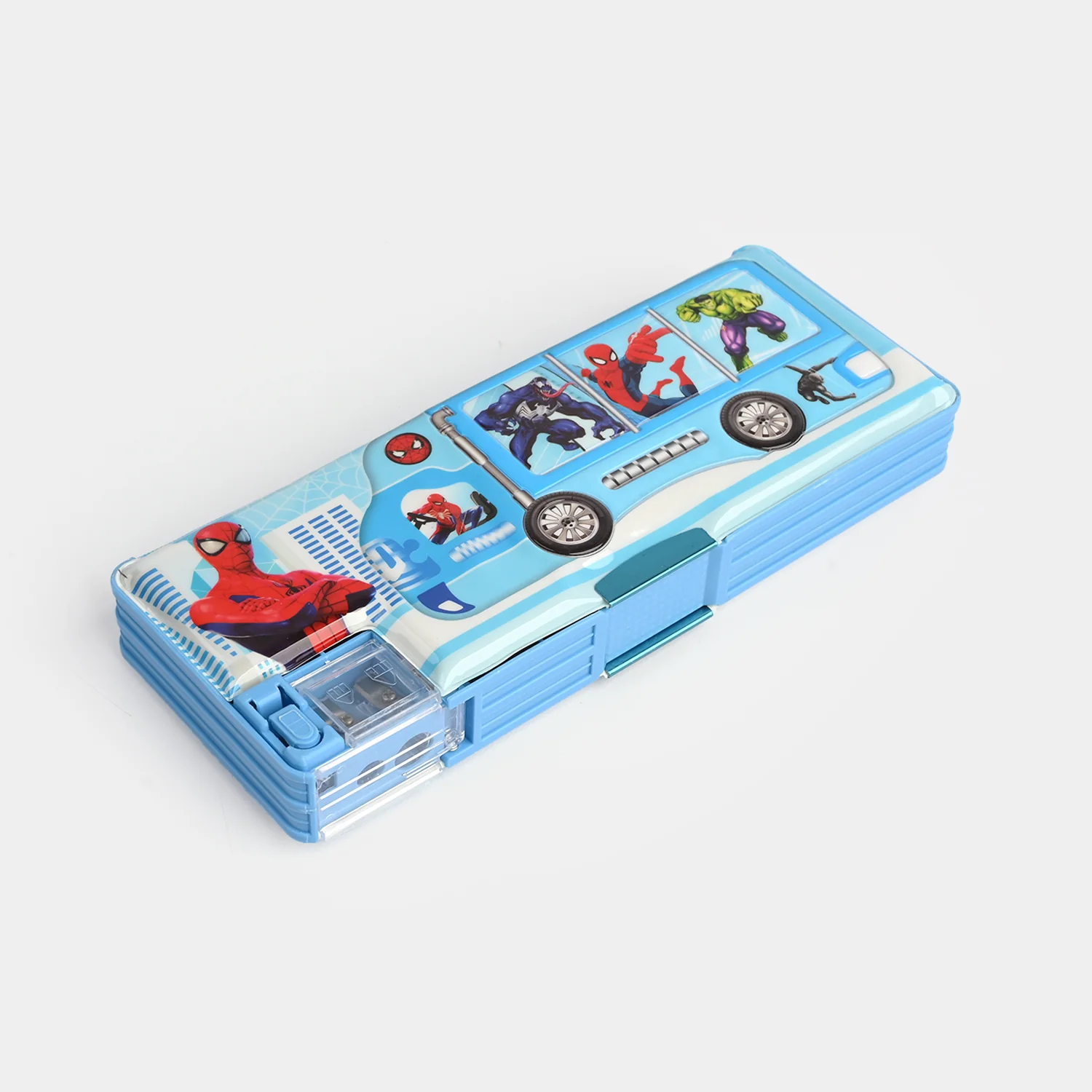 Double-Sided Magnetic Pencil Box for Kids