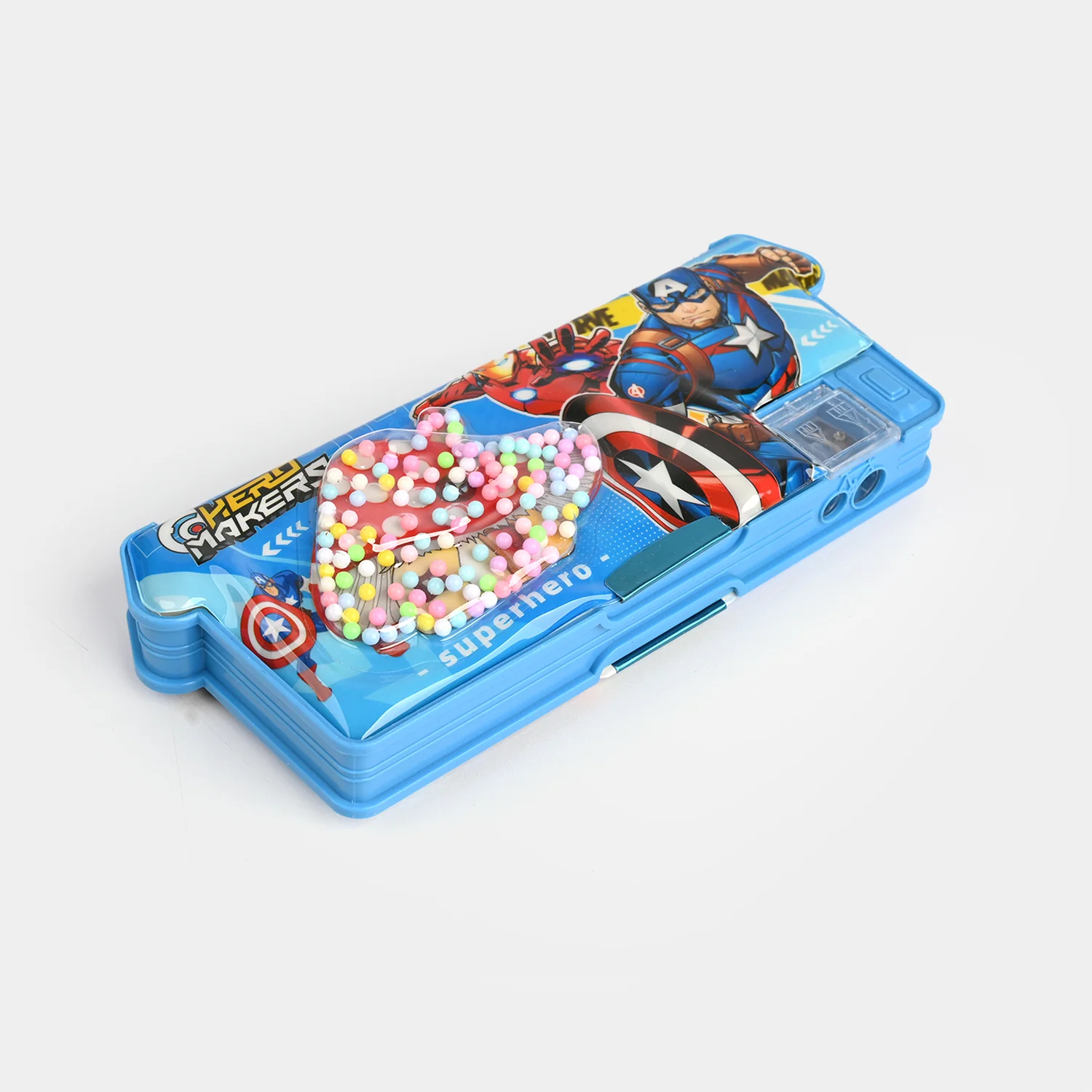 Double-Sided Magnetic Pencil Box for Kids