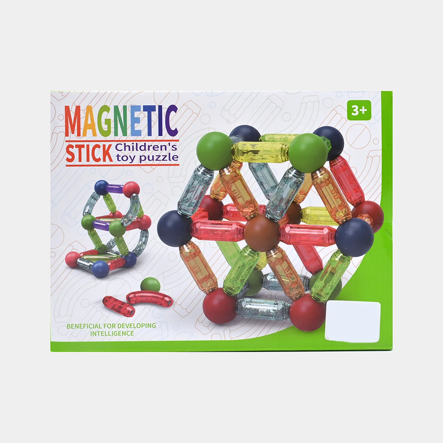 Magnetic Stick Building Puzzle Set for Kids - Image 2