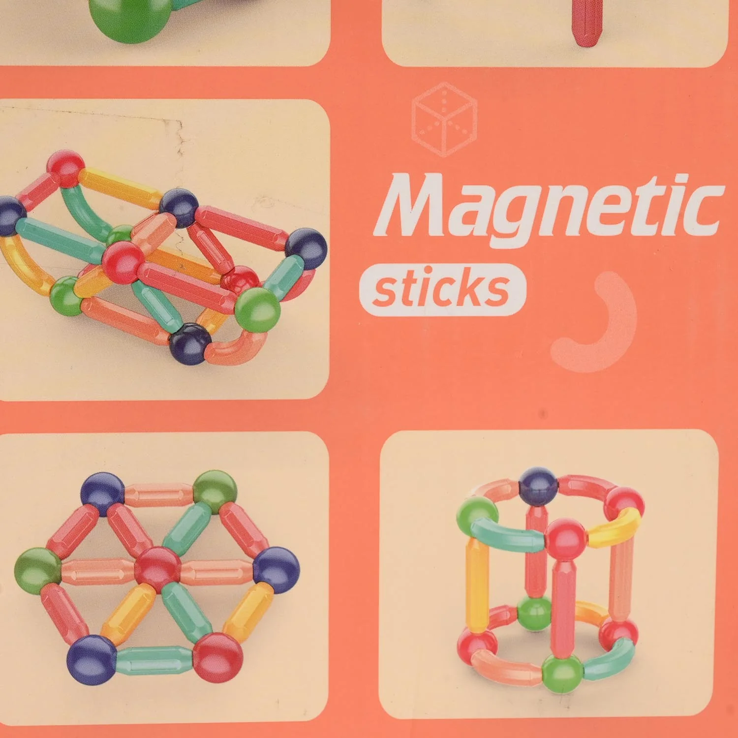 Magnetic Sticks – Educational Building Set - Image 3