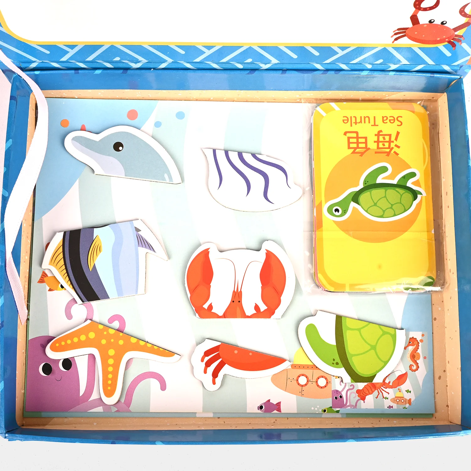 Underwater World Magnetic Puzzle and Board - Image 2