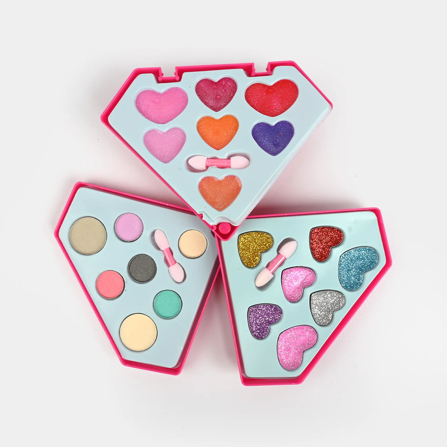 3-Tier Diamond Heart Makeup Play Set - Image 2