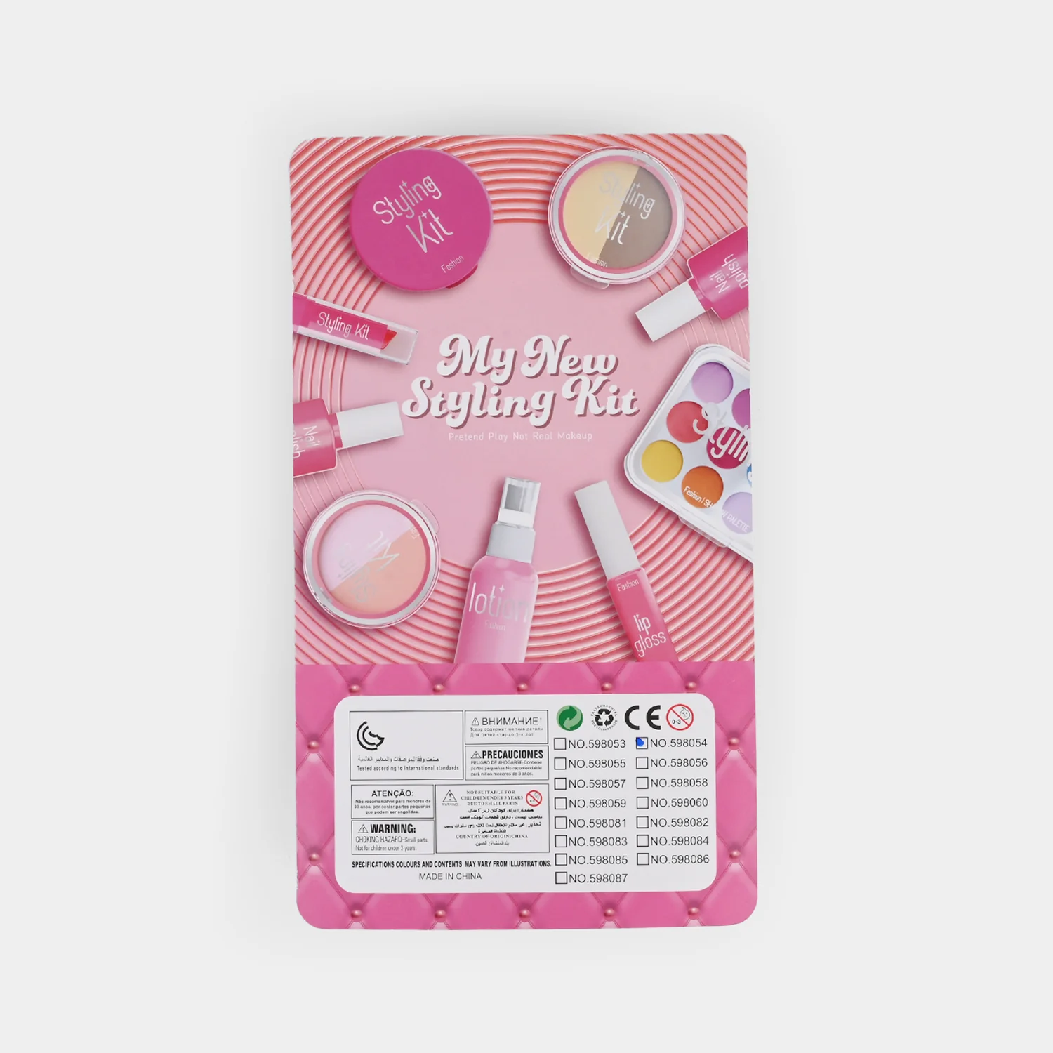 Girl's Pretend Play Makeup Set - Image 2