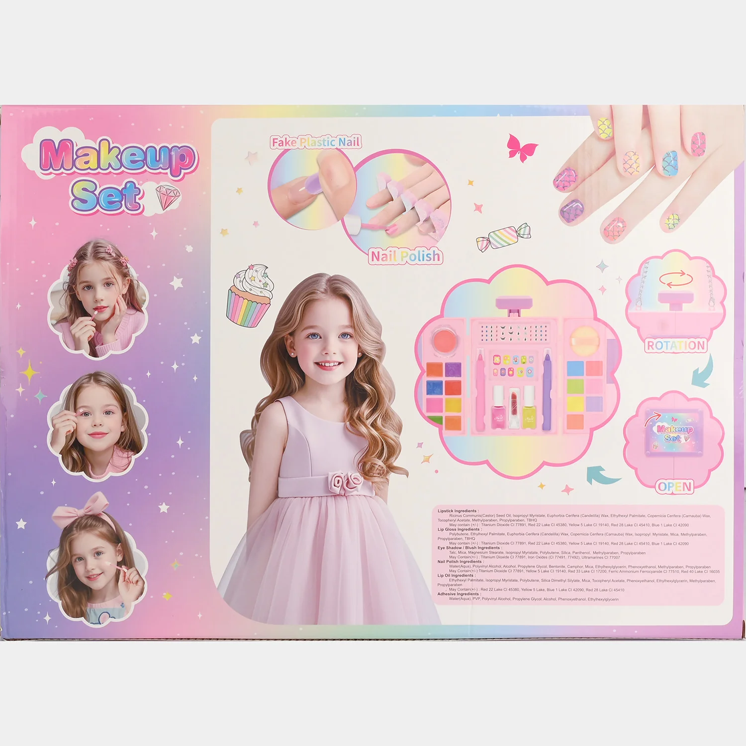 Pretend Play Makeup Vanity Kit - Image 2
