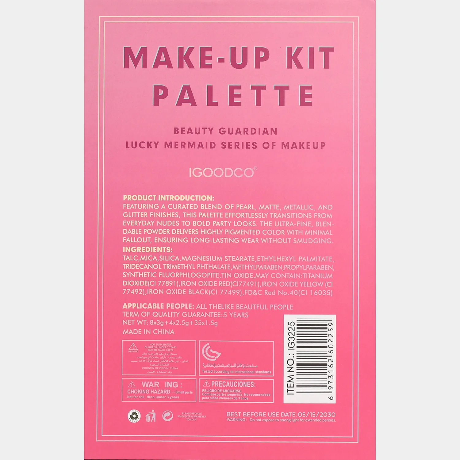 Girls Makeup & Beauty Gift Set - Image 5