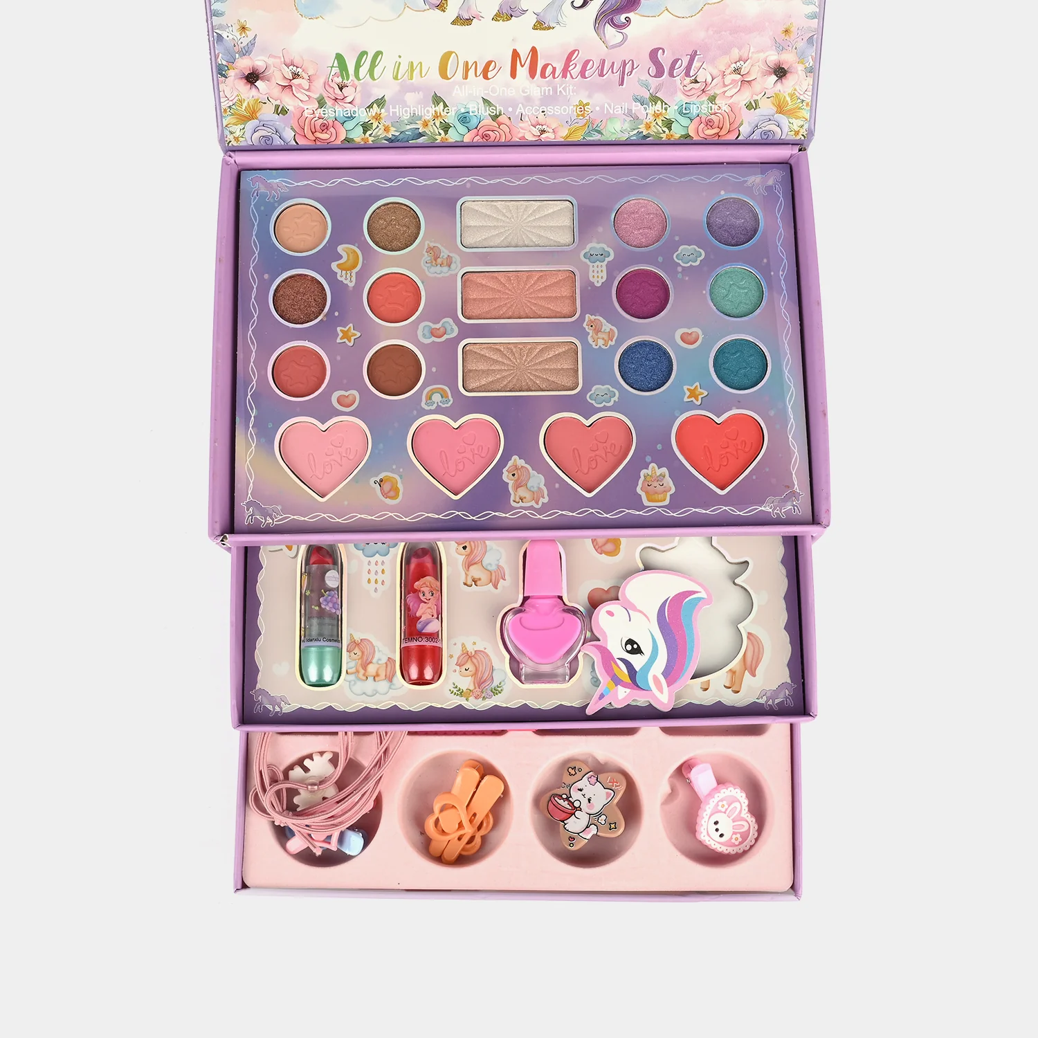 Girls Makeup & Beauty Gift Set - Image 2