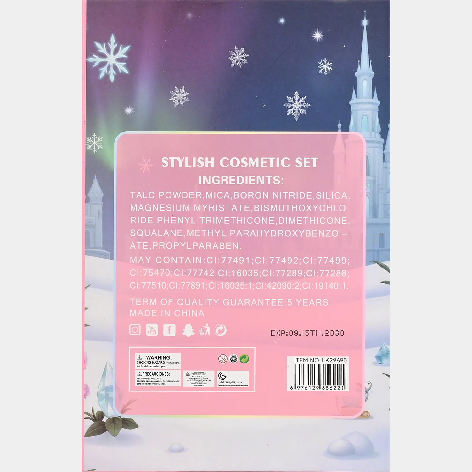 Girls Makeup & Beauty Gift Set - Image 5