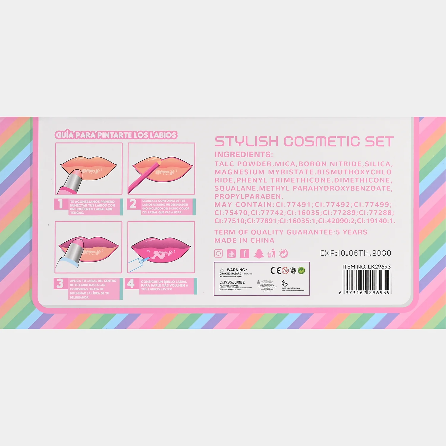 Girls Makeup & Beauty Gift Set - Image 5