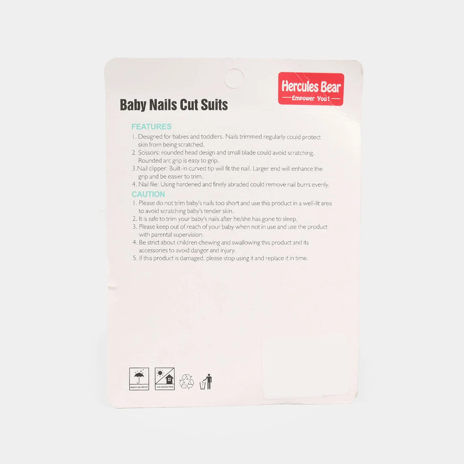 Baby Care Manicure 3Pcs Set - Image 2