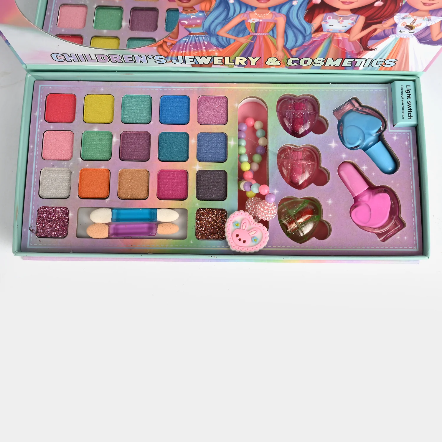 Children's Jewelry & Cosmetics Makeup Kit - Image 2