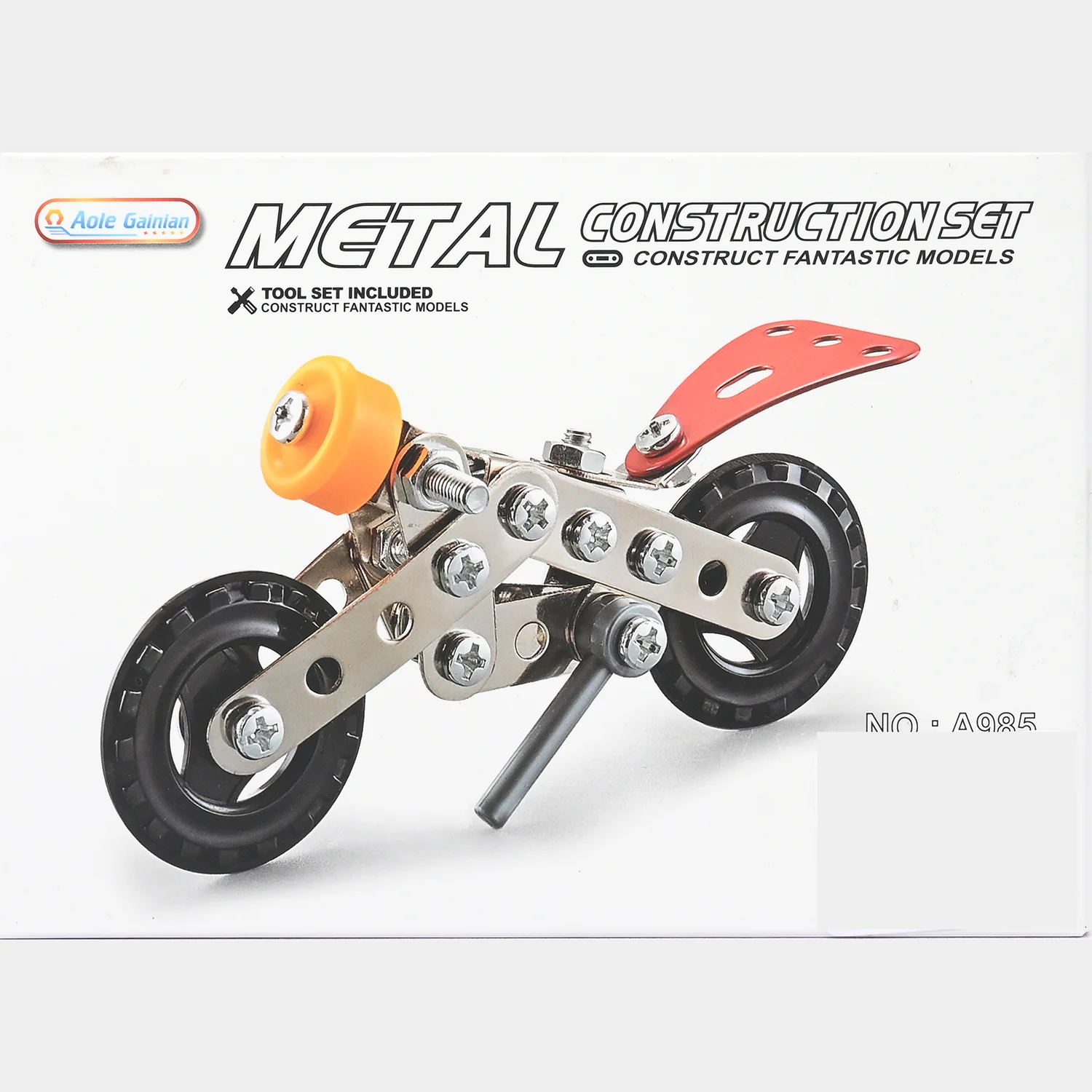 DIY Metal Assembly Toy Play Set for Kids - Image 2