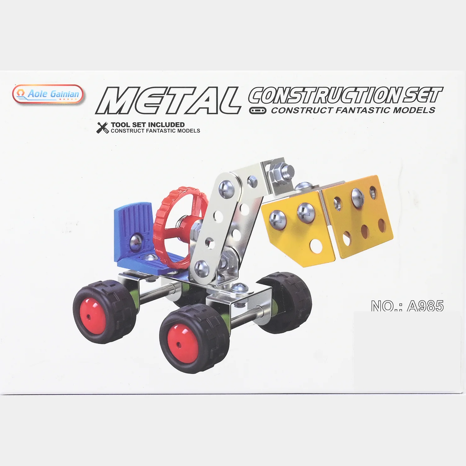 DIY Metal Assembly Toy Play Set for Kids - Image 2