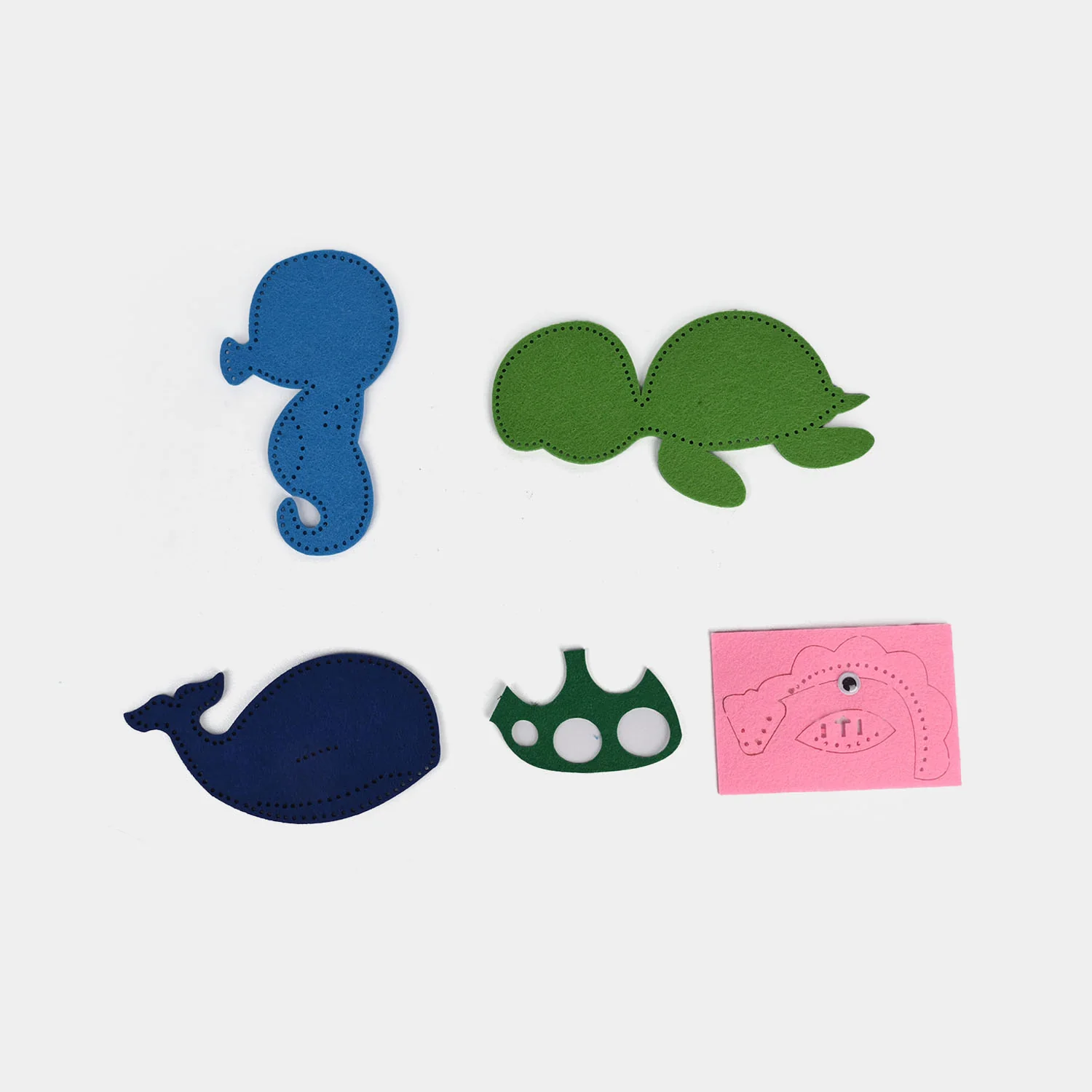 Kids Marine Animals Sewing Toy Set (6 PCS) - Image 3