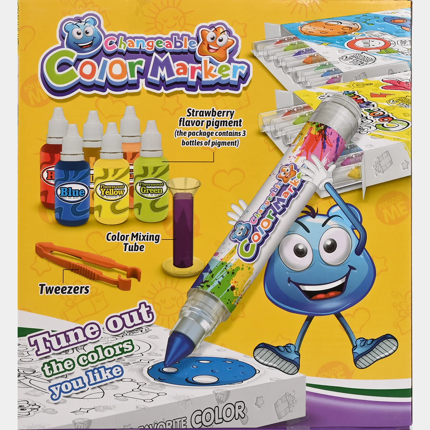 Fill-in Changeable Color Marker Set - Image 3