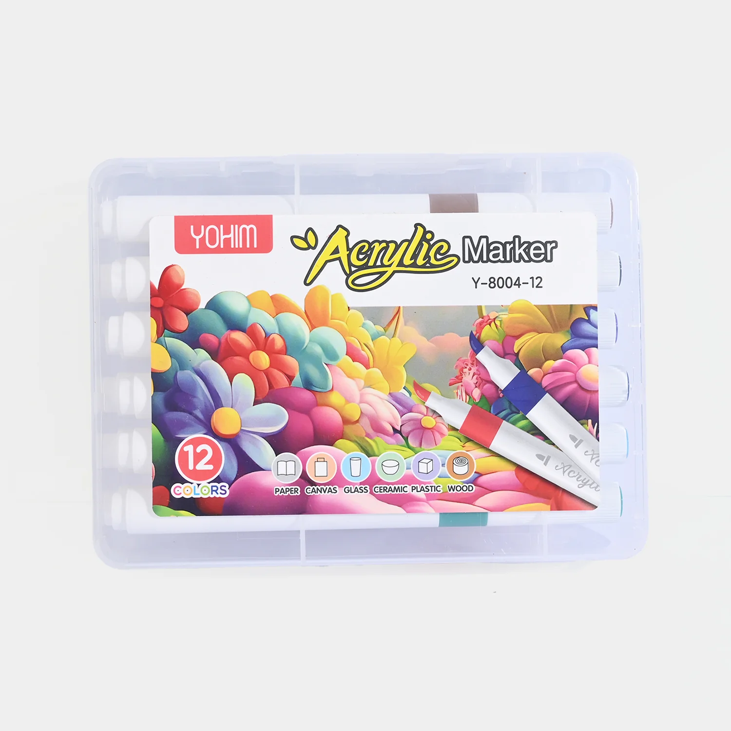 Acrylic Markers | 12PCs - Image 3