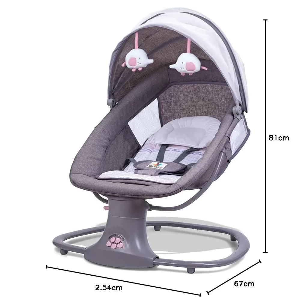 Mastela 3-in-1 Deluxe Multi-Functional Bassinet/Swing(8106) - Image 2