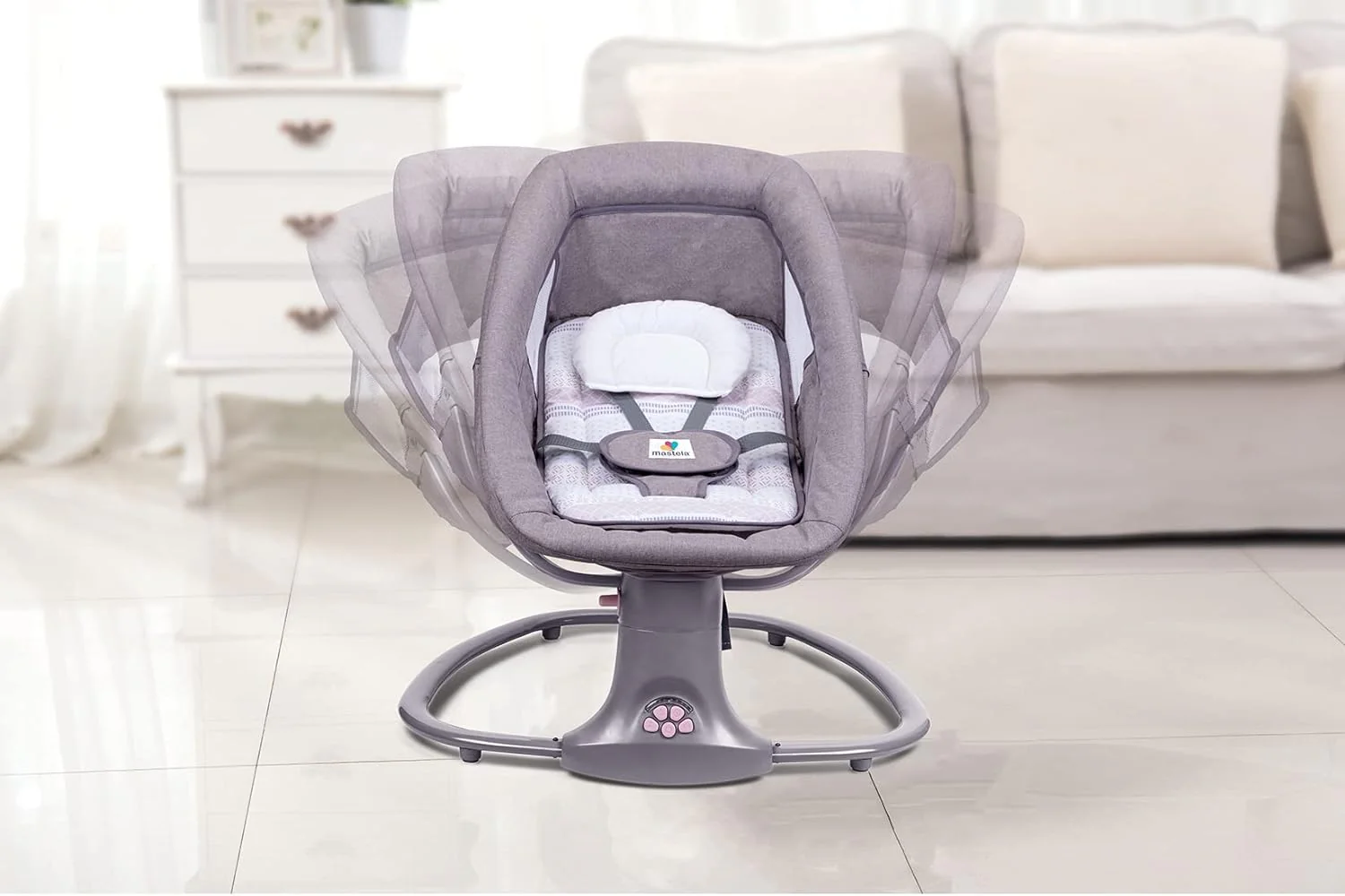 Mastela 3-in-1 Deluxe Multi-Functional Bassinet/Swing(8106) - Image 4