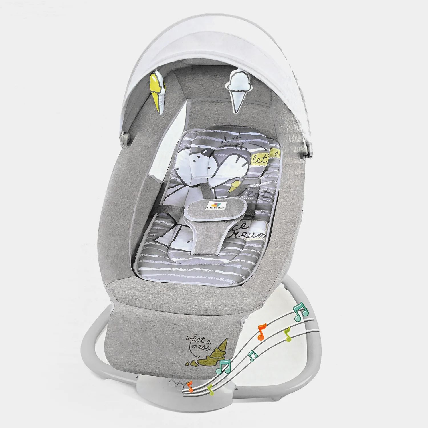 Mastela 3-in-1 Deluxe Multi-Functional Bassinet/Swing(8209) - Image 2