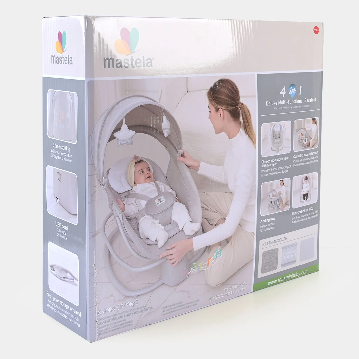 Mastela 4 in 1 Multi Functional Swing/Bouncer - Image 7