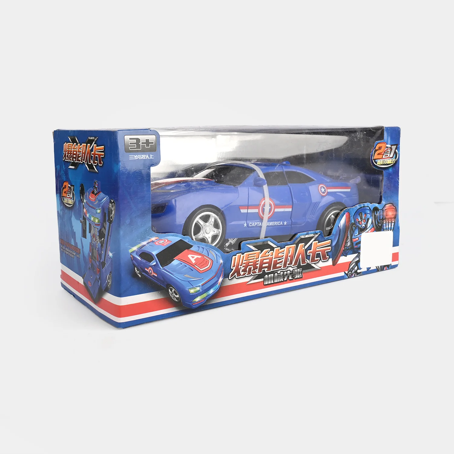 Mechanical Robot Deformation Car Toy with Light & Music - Image 3