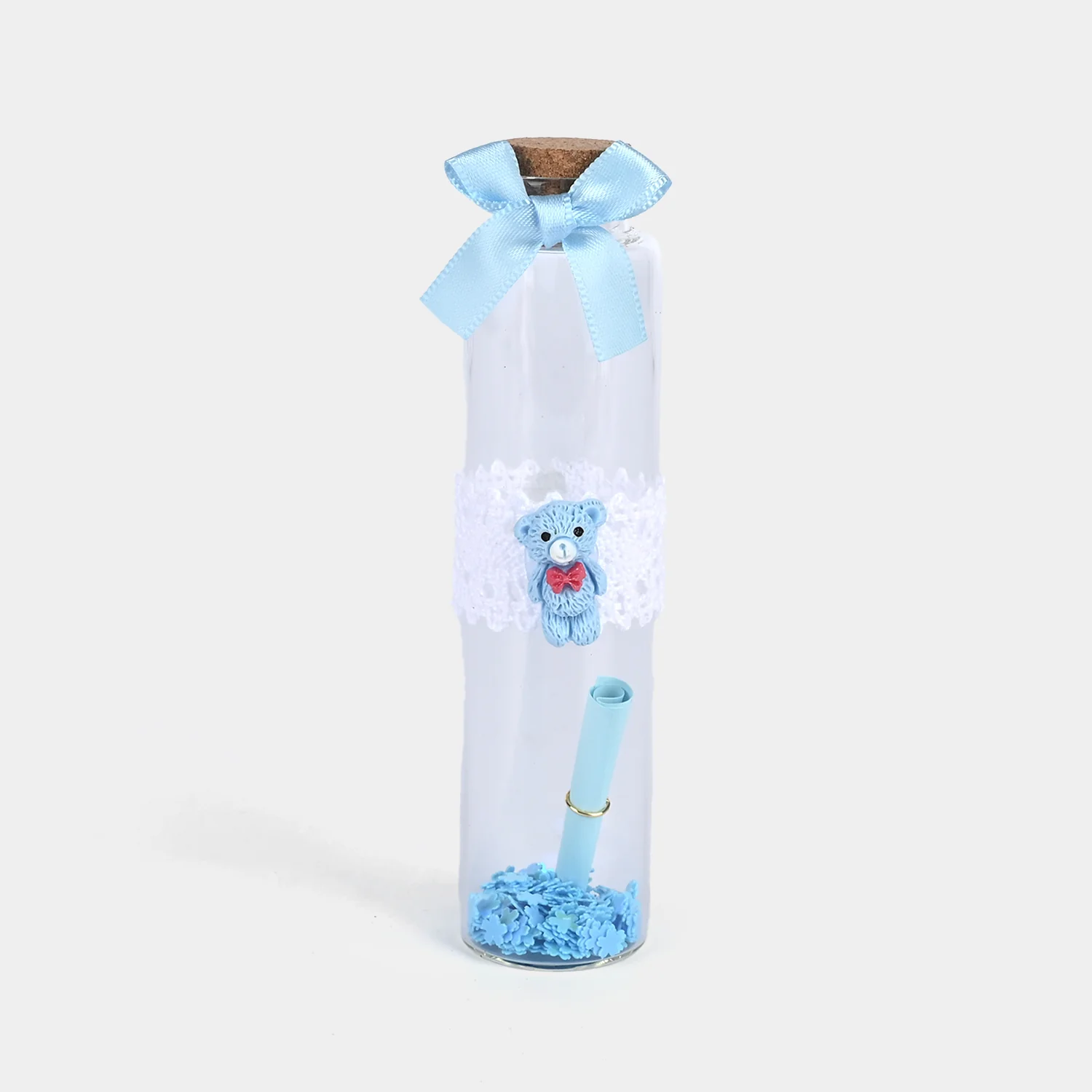Mini Glass Message Bottle - Image 3
