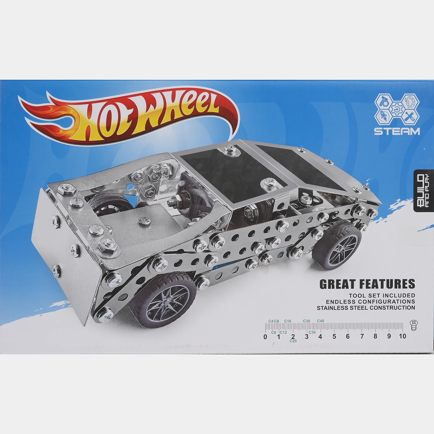Hot Wheel Metal Construction/Assembly Vehicle Kit - Image 4