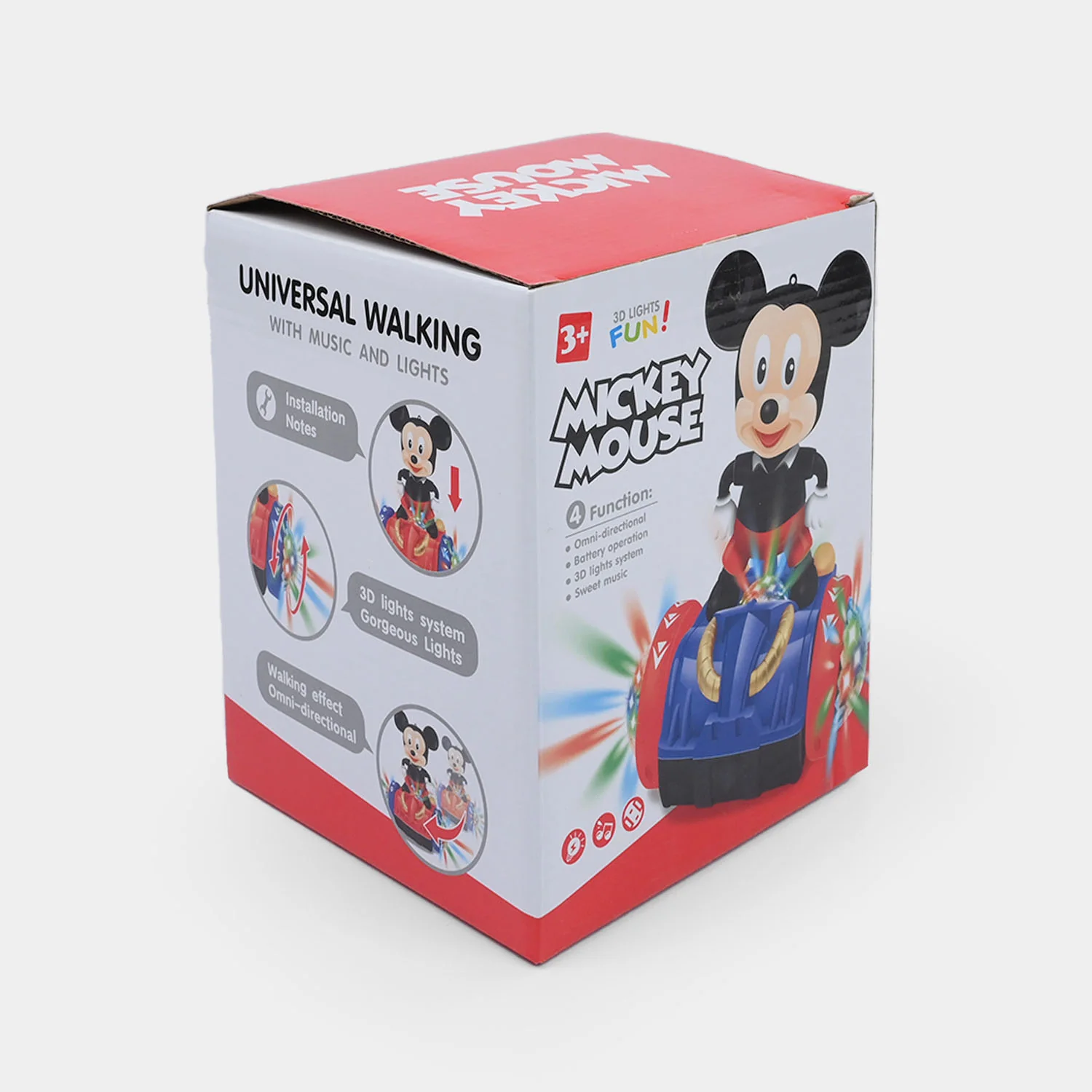 Mickey Mouse Walking Toy For Kids - Multi (DL-352) - Image 3