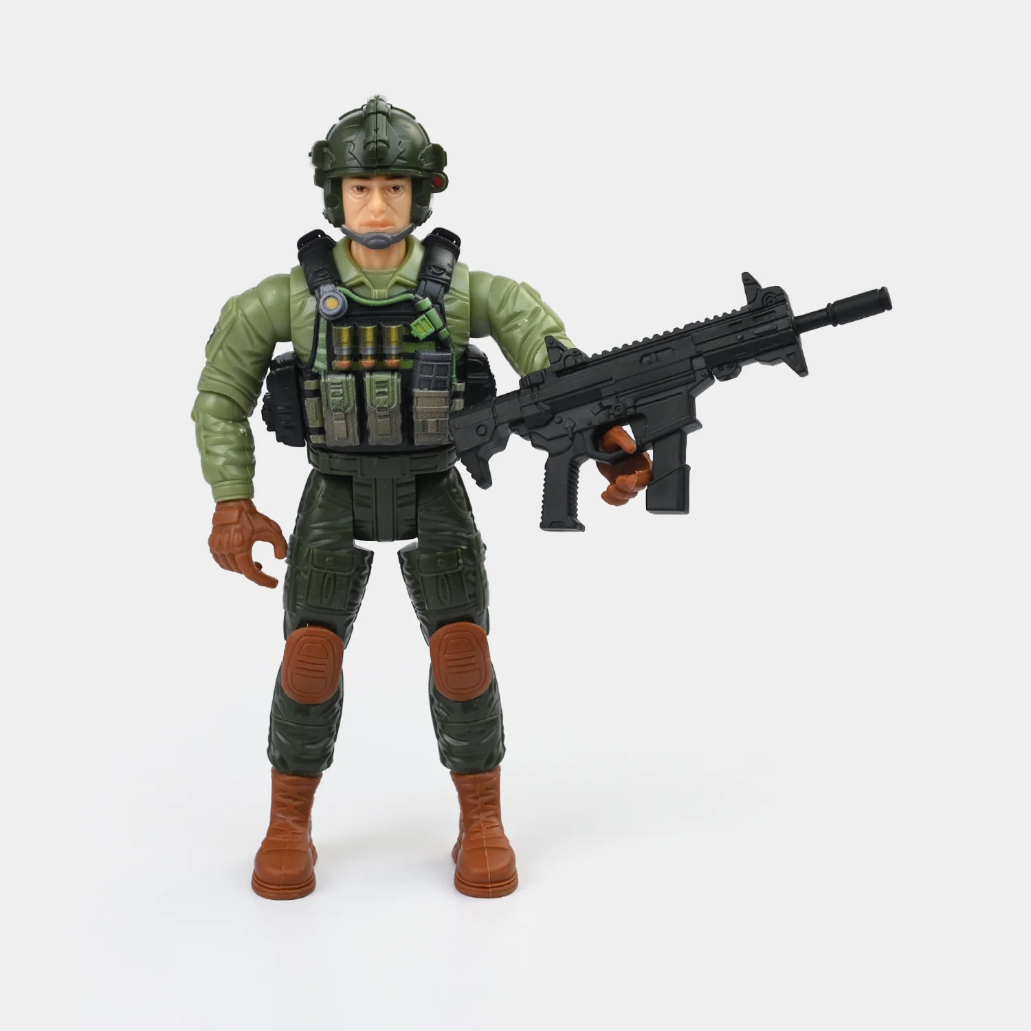 Military Character With Weapons