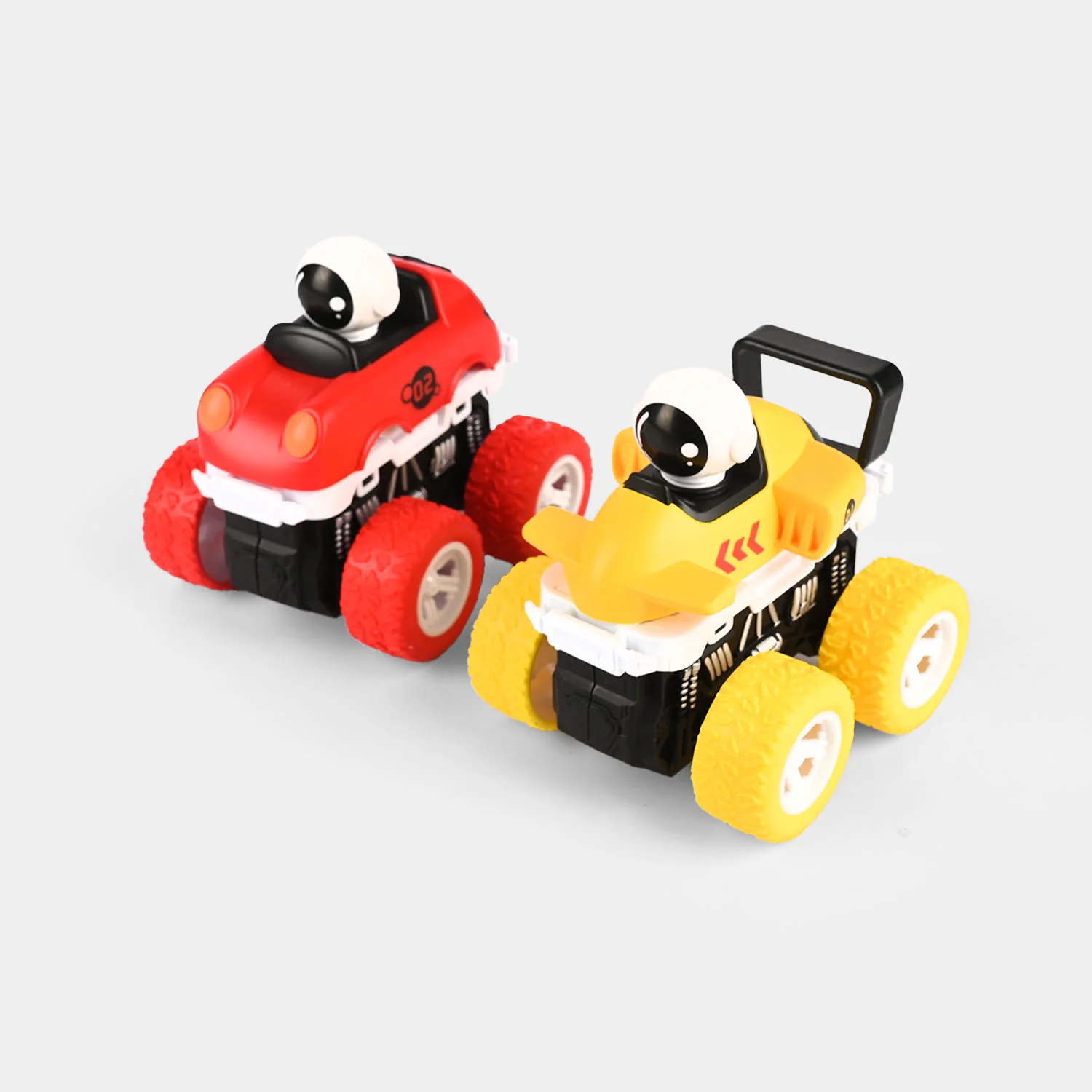 Mini Astronaut Friction Monster Truck Set for Kids - Image 2
