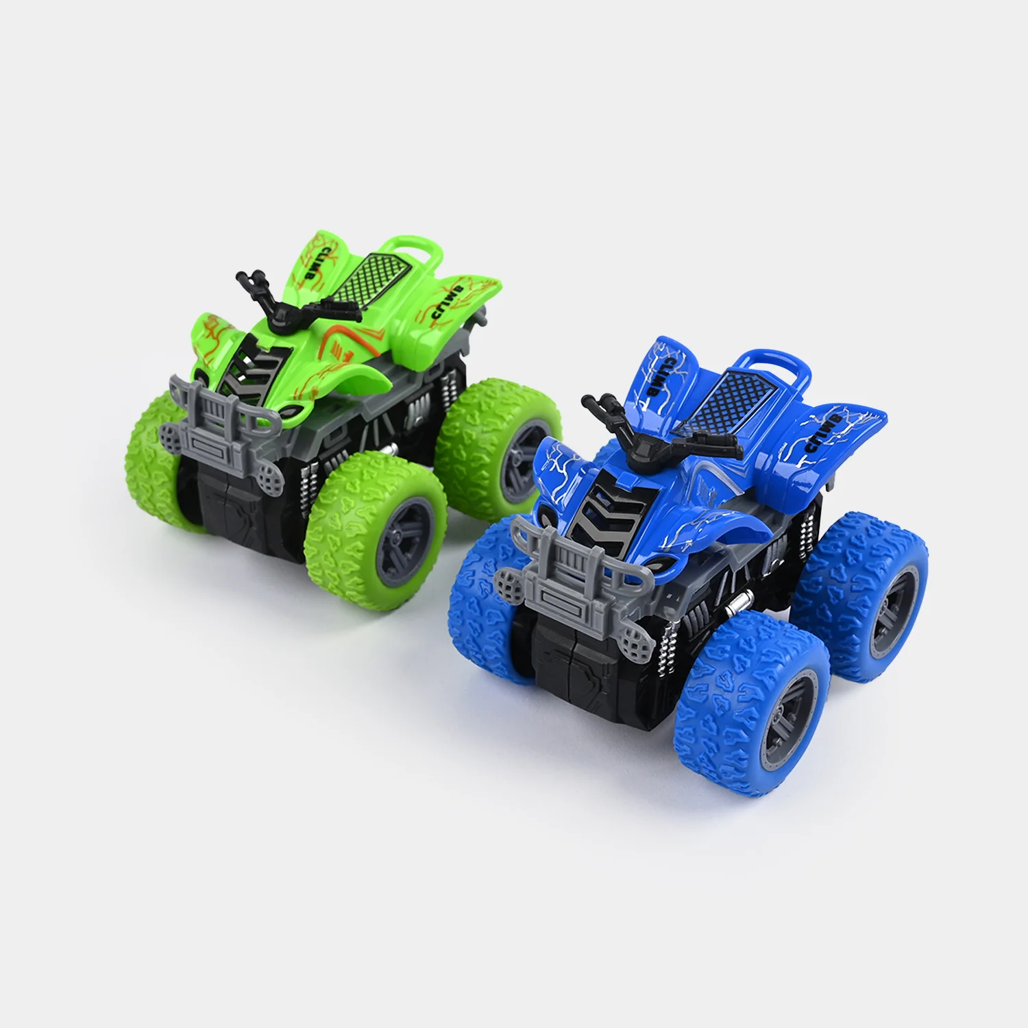 Mini ATV Friction Monster Truck Set for Kids - Image 2