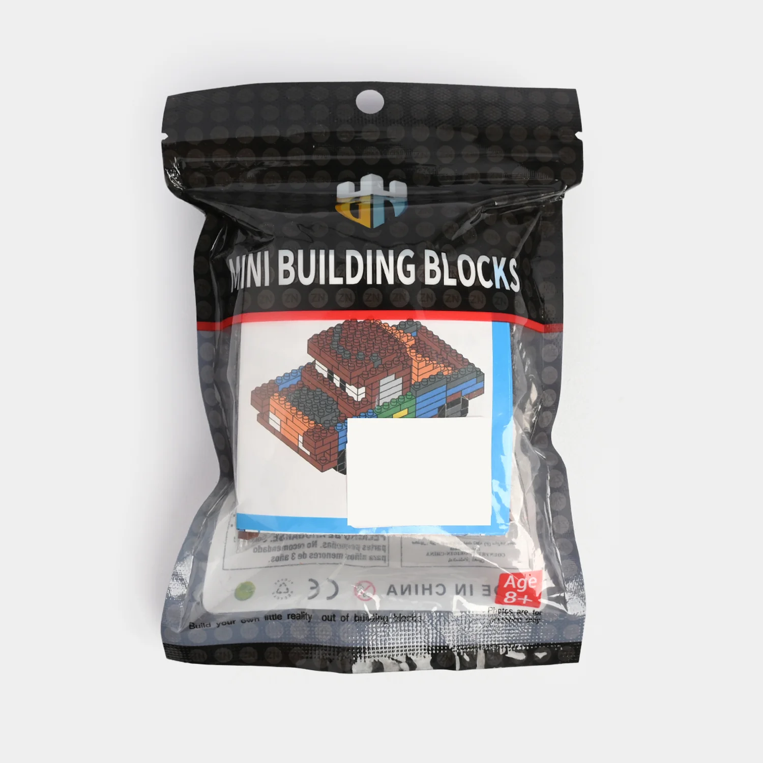Mini Building Blocks Cartoon Car Set