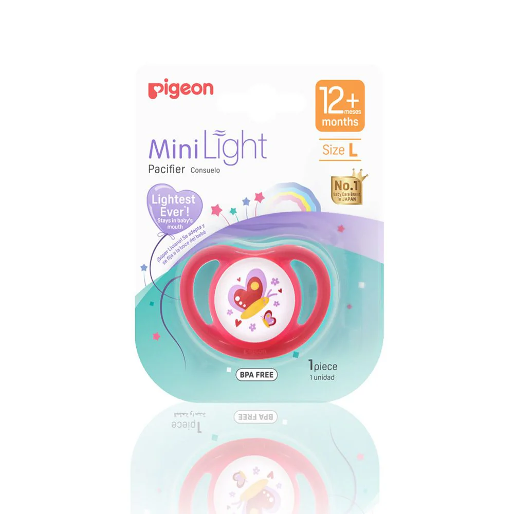 MINI LIGHT PACIFIER (L) GIRL-BUTTERFLY - Image 3