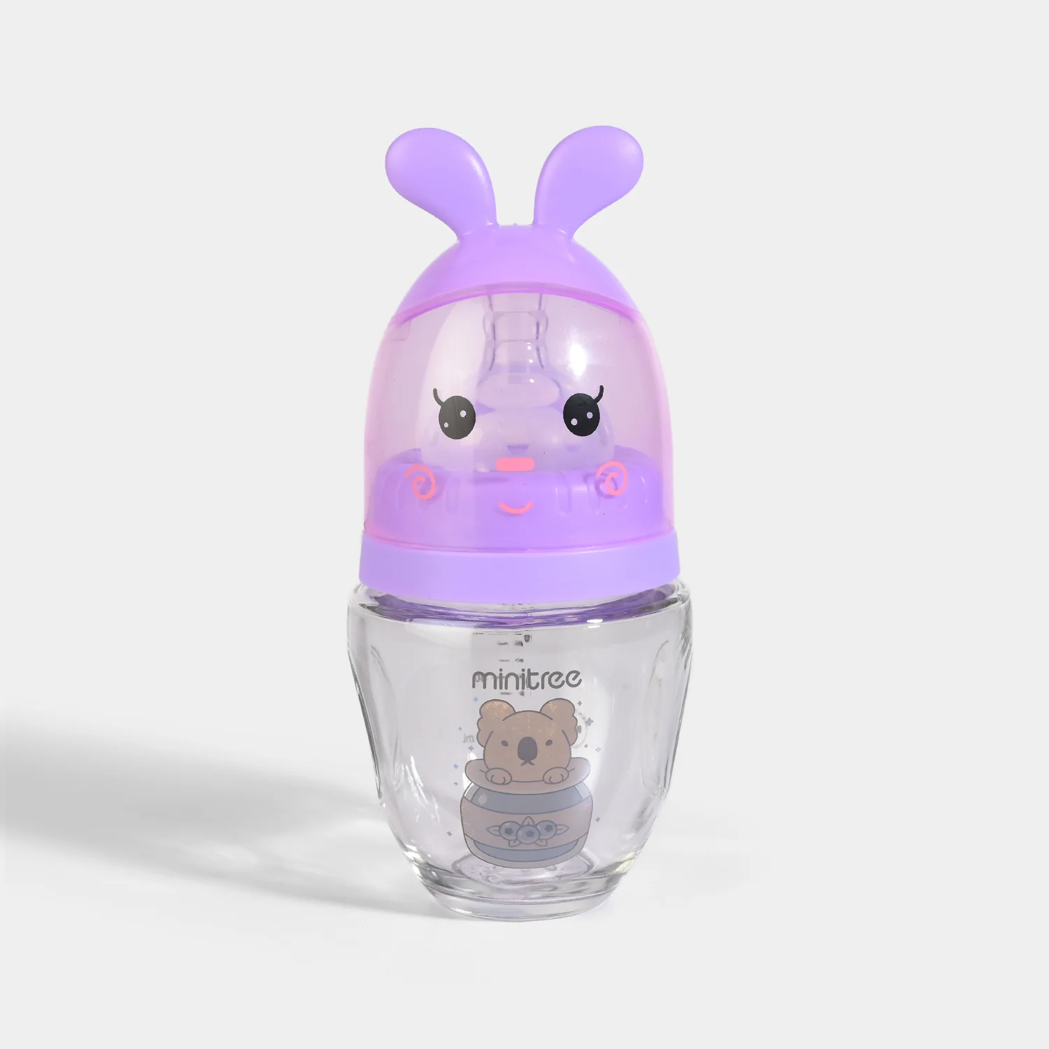 Baby Glass Feeding Bottle | 3M+