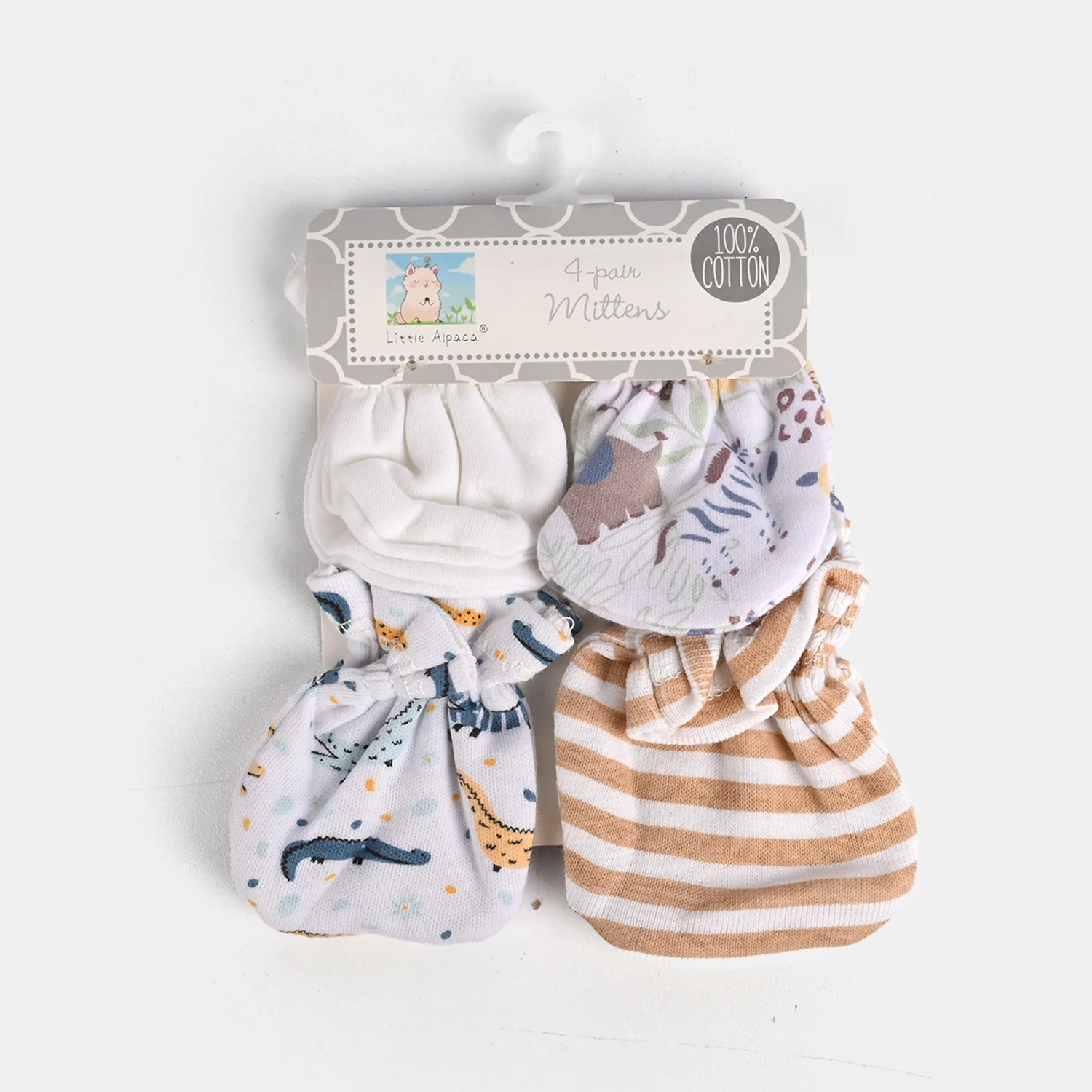 Baby Mittens Set Pack of 4 - Image 3