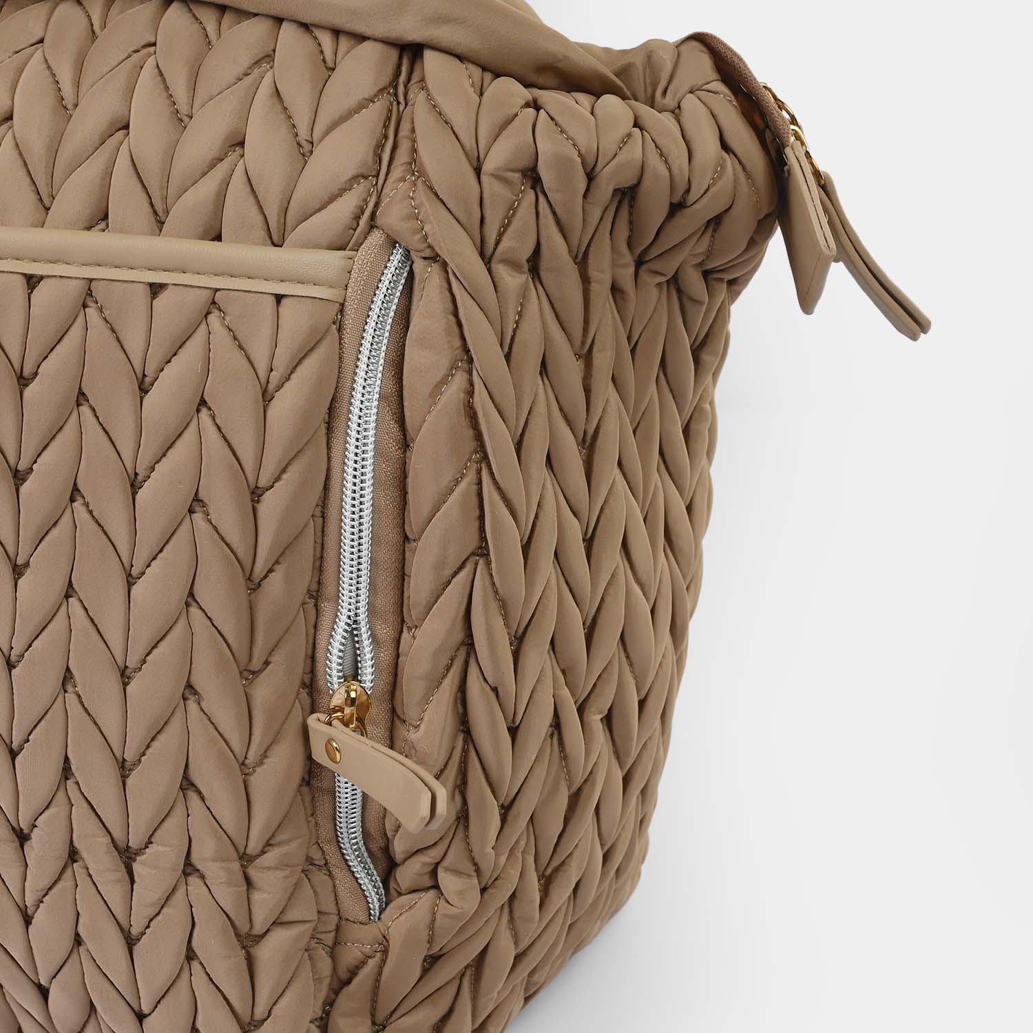 Large Capacity Braided Mother Bag - Image 3