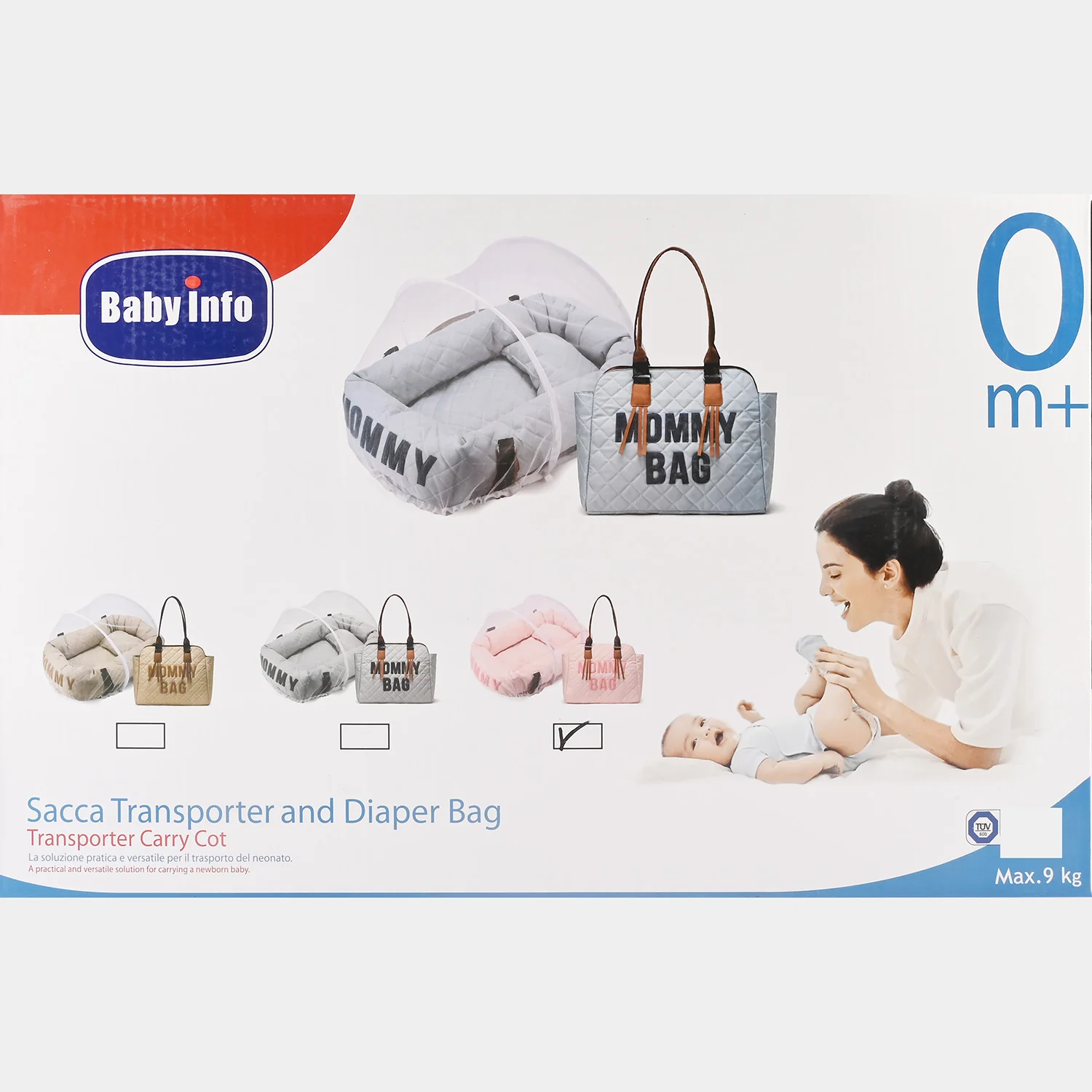 Mother Bag With Sleeping Bed - Image 3