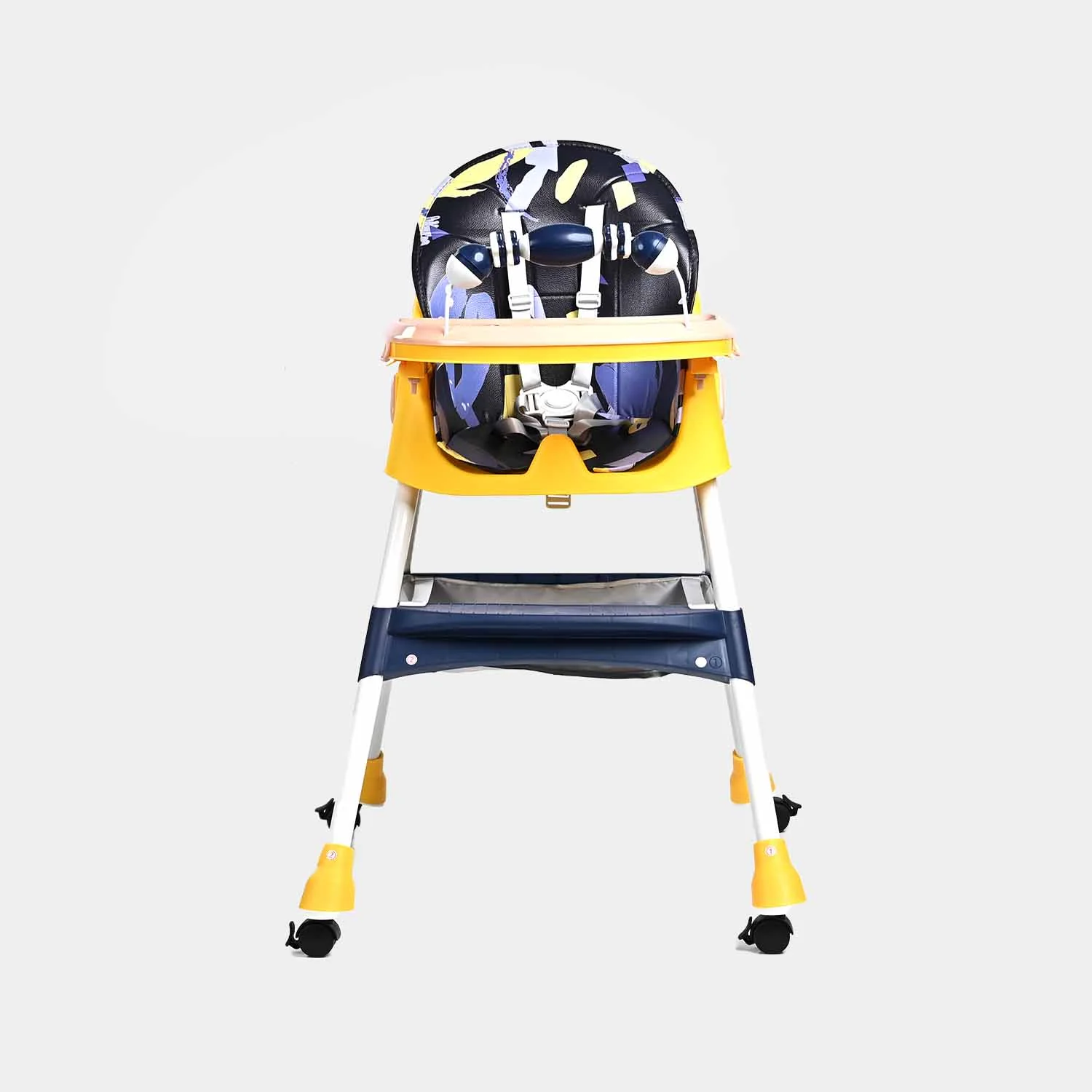 Multifunctional Baby Highchair with Bib and Bowl - Image 4