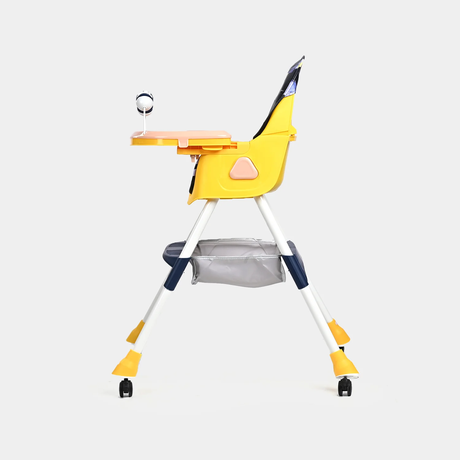 Multifunctional Baby Highchair with Bib and Bowl - Image 5