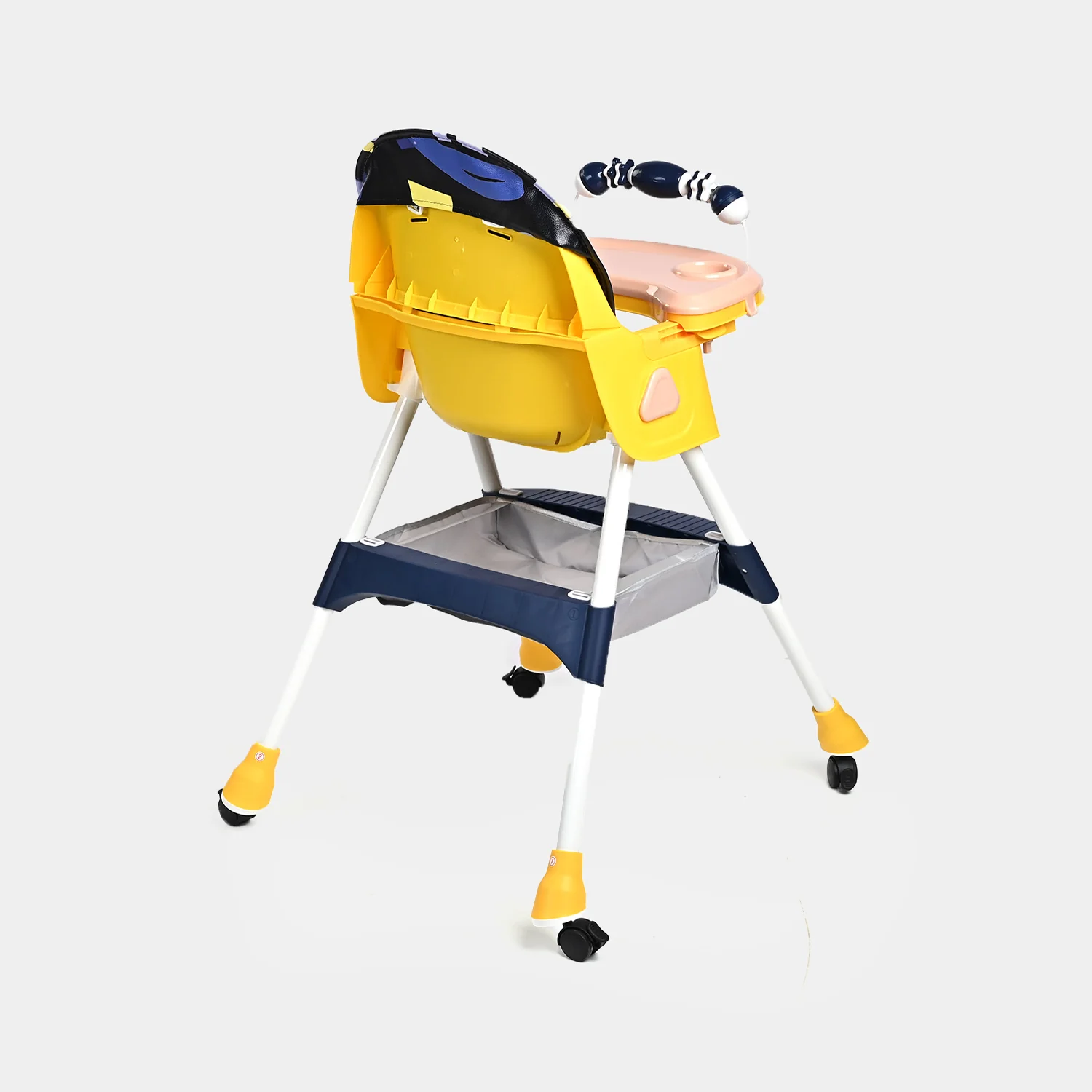 Multifunctional Baby Highchair with Bib and Bowl - Image 8