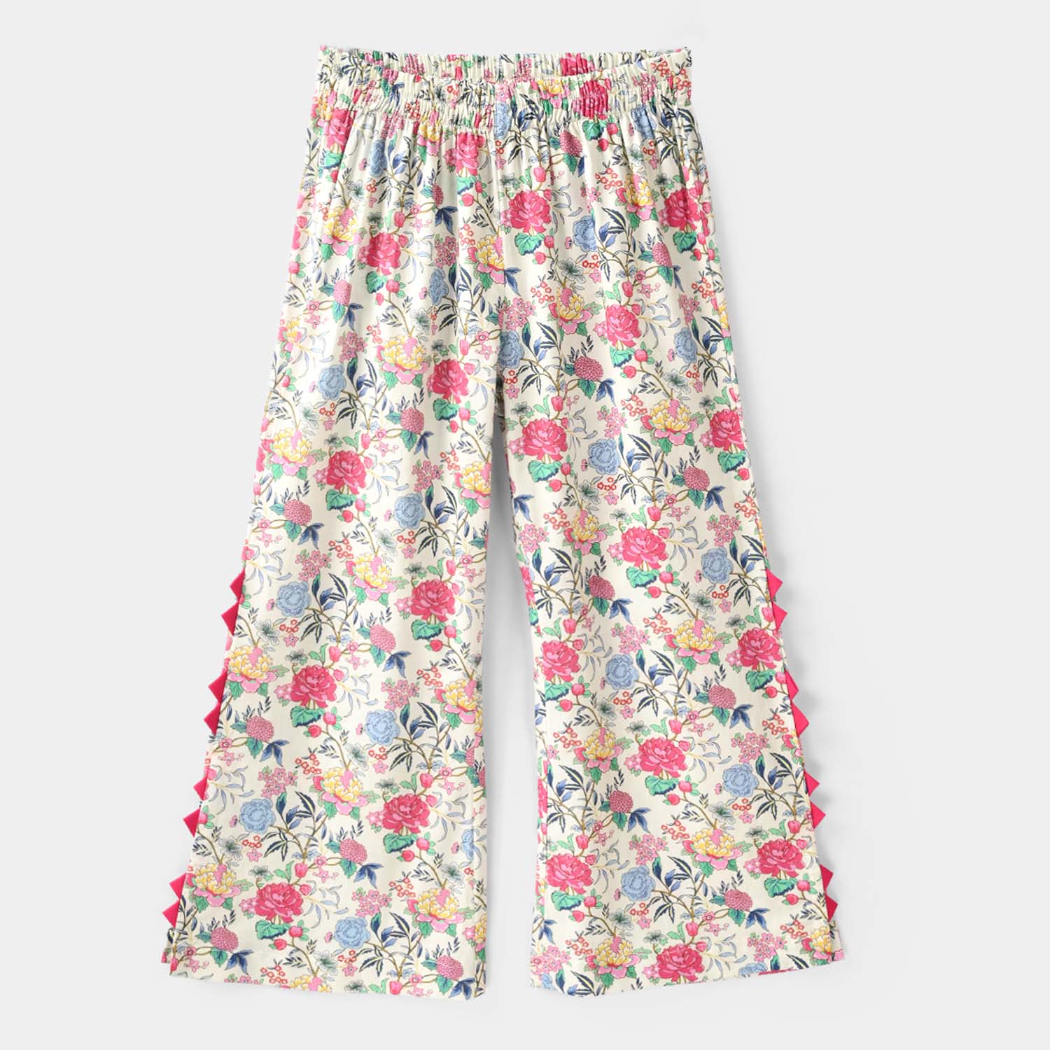 Girls Cotton Printed 2Pcs Flora - Multi - Image 6