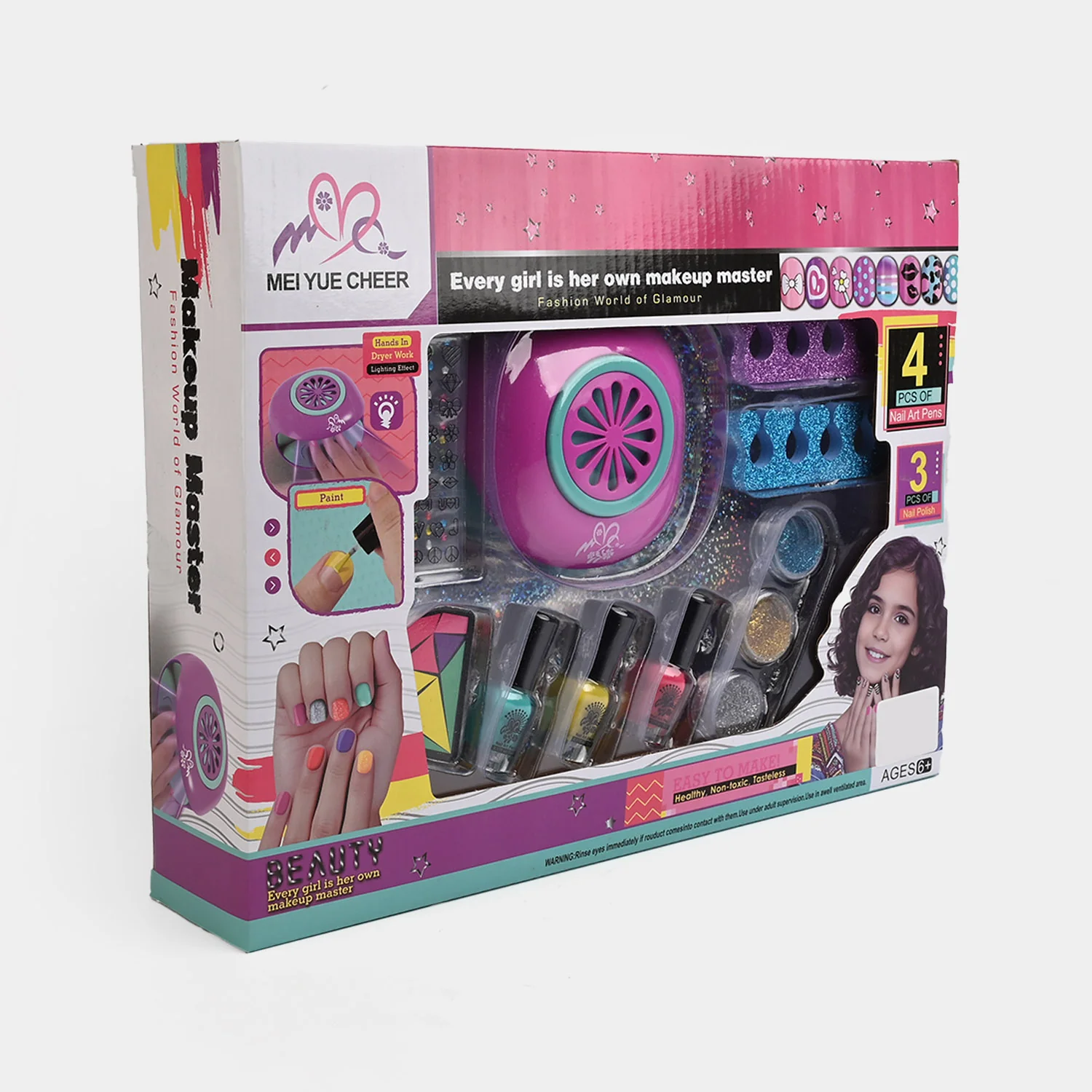 Nail Art Play Set With Dryer - Image 3