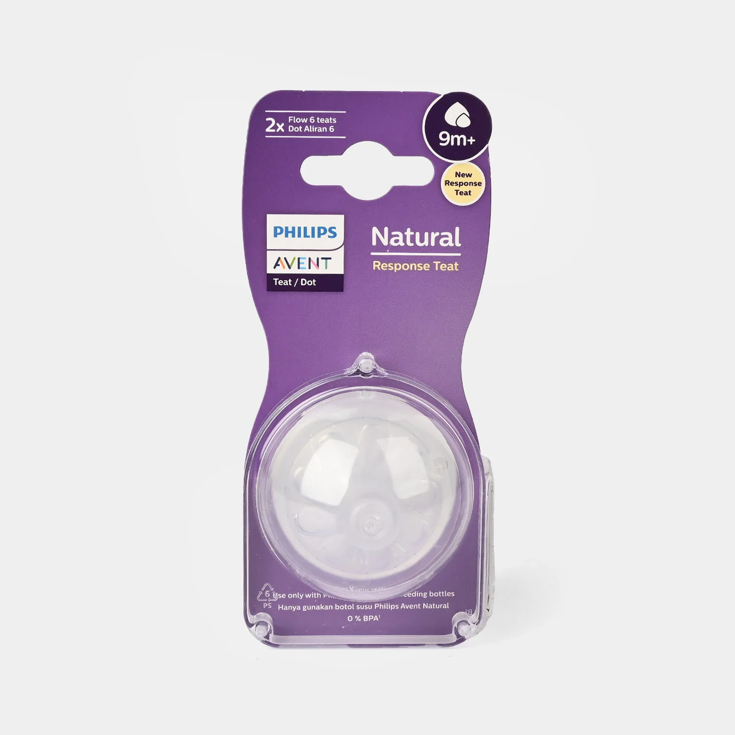 Philips Avent Natural Response Teats – (Pack of 2) - Image 2
