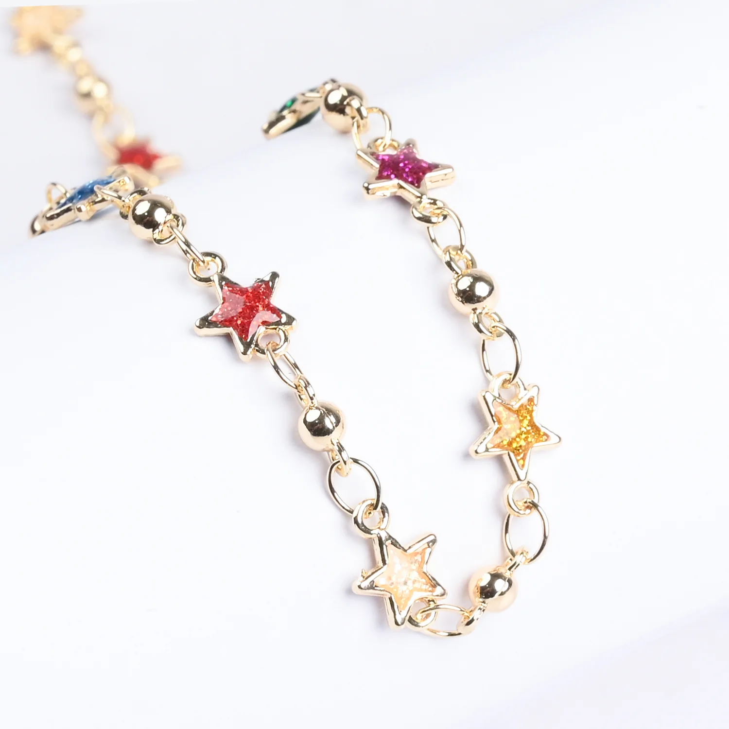 Girls Necklace With Golden Chain & Charm - Image 2