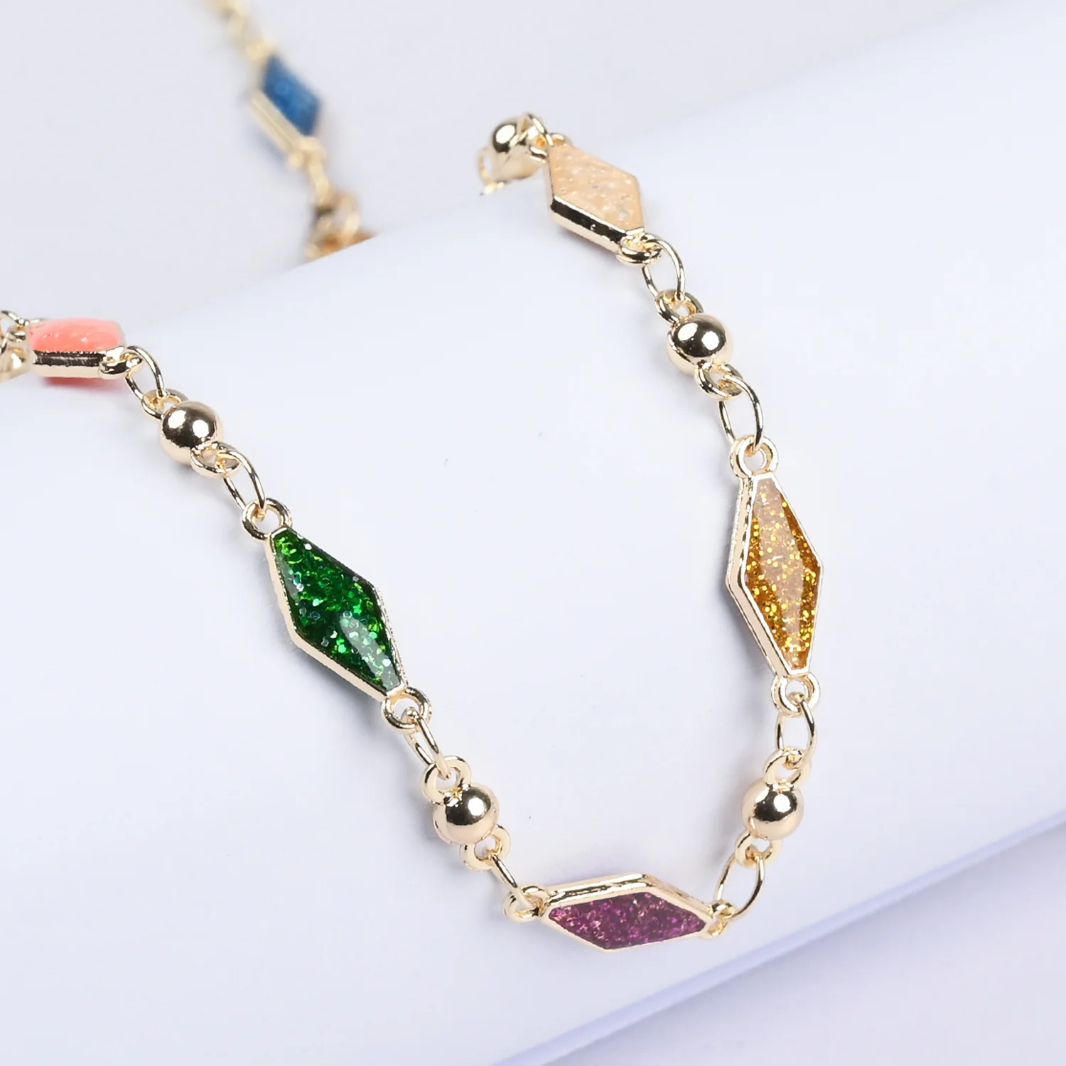 Girls Necklace With Golden Chain & Charm - Image 2