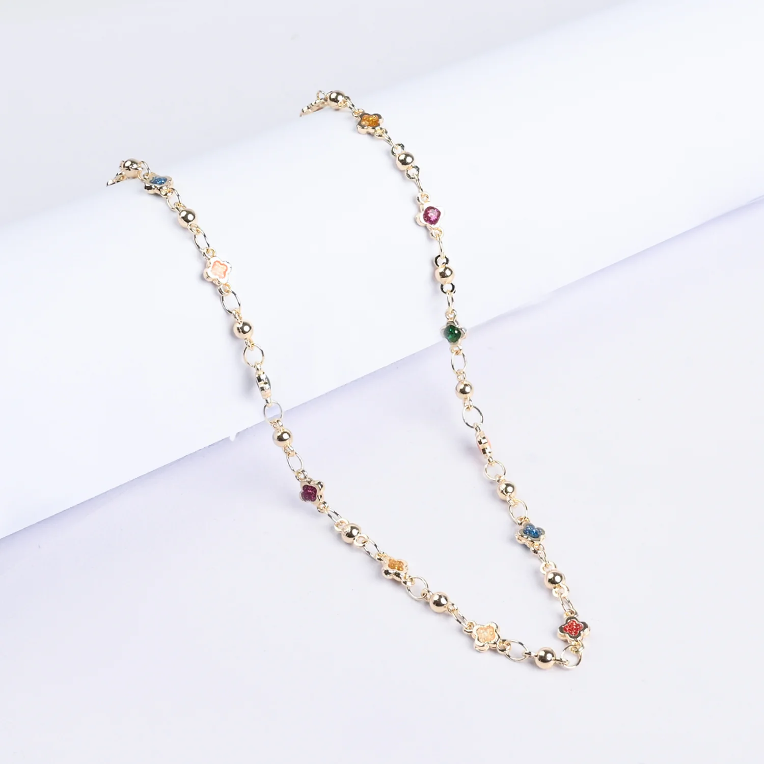 Girls Necklace With Golden Chain & Charm