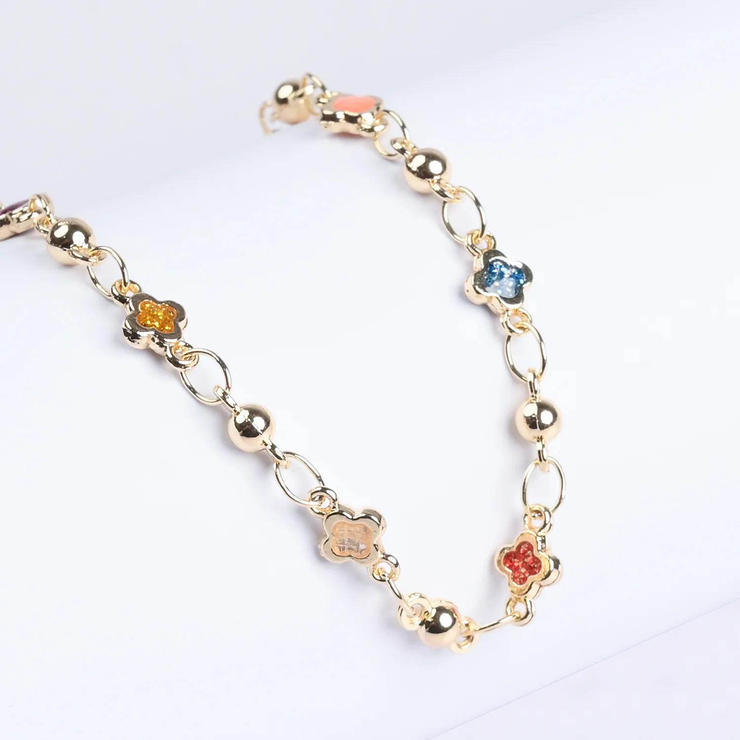 Girls Necklace With Golden Chain & Charm - Image 2
