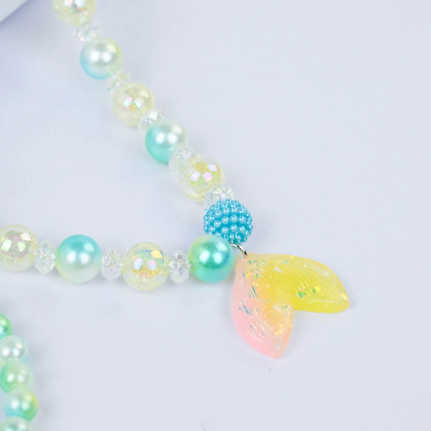 CHARM BEADED NECKLACE & BRACELET FOR GIRLS - Image 2